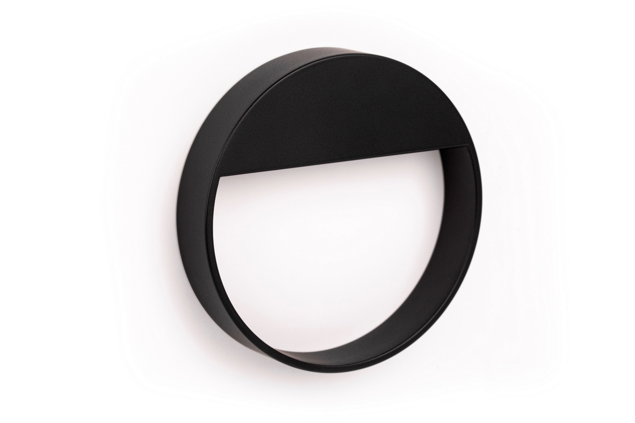 სახელური BAU - CC64D90mm matt black round pull VIEFE