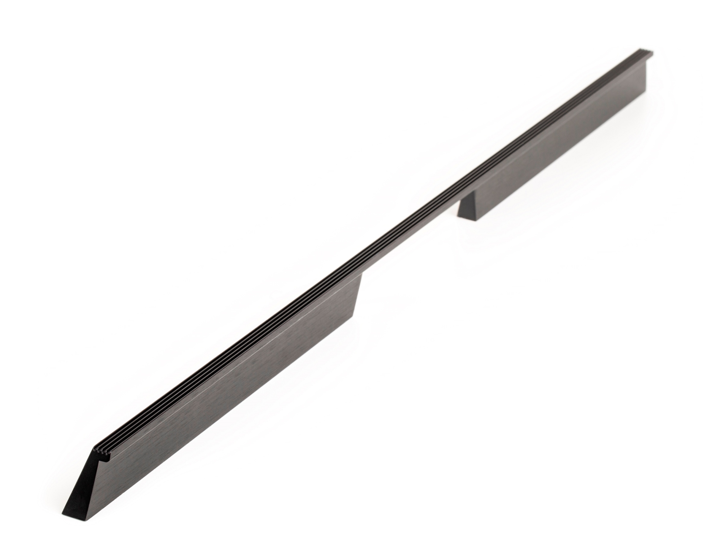 სახელური RAIL - CC192-576L600 brushed black handle VIEFE