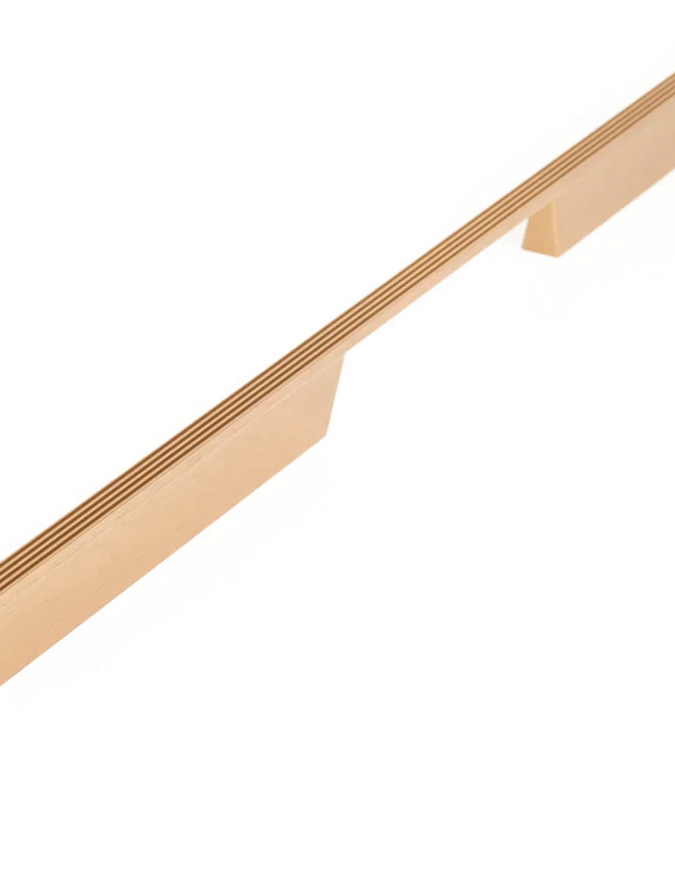სახელური RAIL - CC192-576L600 brushed brass cava handle VIEFE