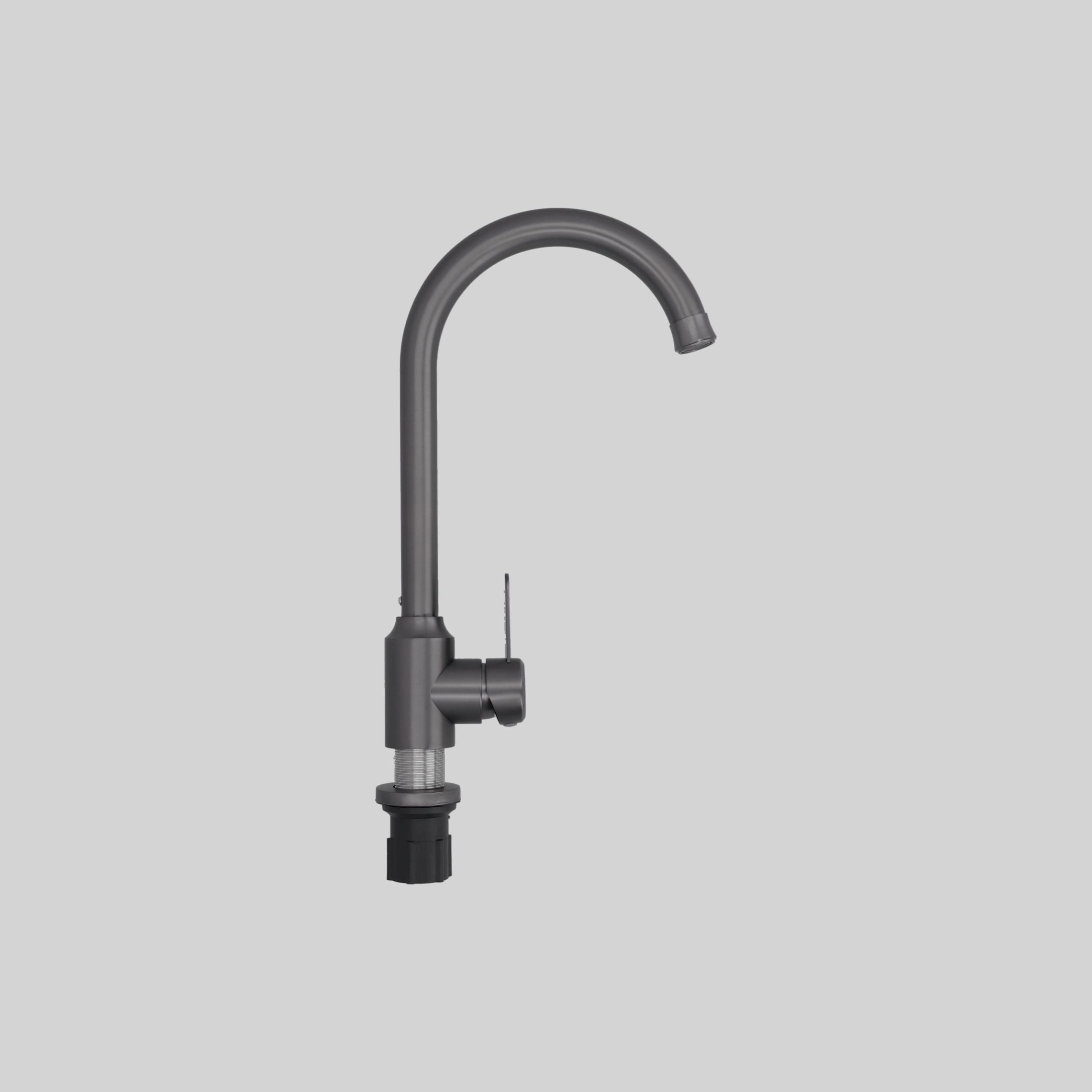ONKSAMZ-SF11-HC-304-GG სამზარეულოს ონკანი ცივი-ცხელი GUN GREY 45*180*365mm SUS304 TM-S-F11