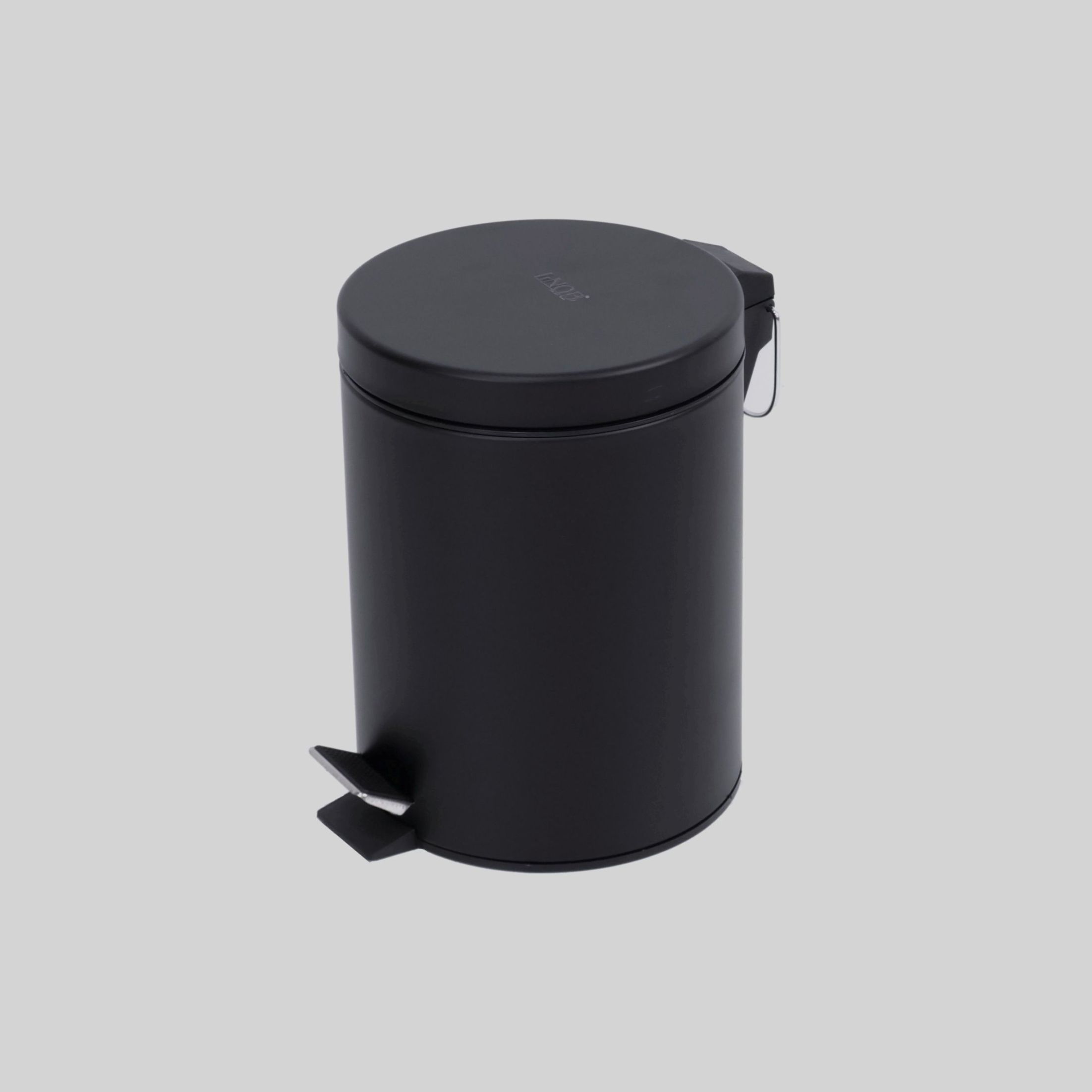 აბაზანის ურნა MB-შავი O25xH37.5cm SS TM-R-1