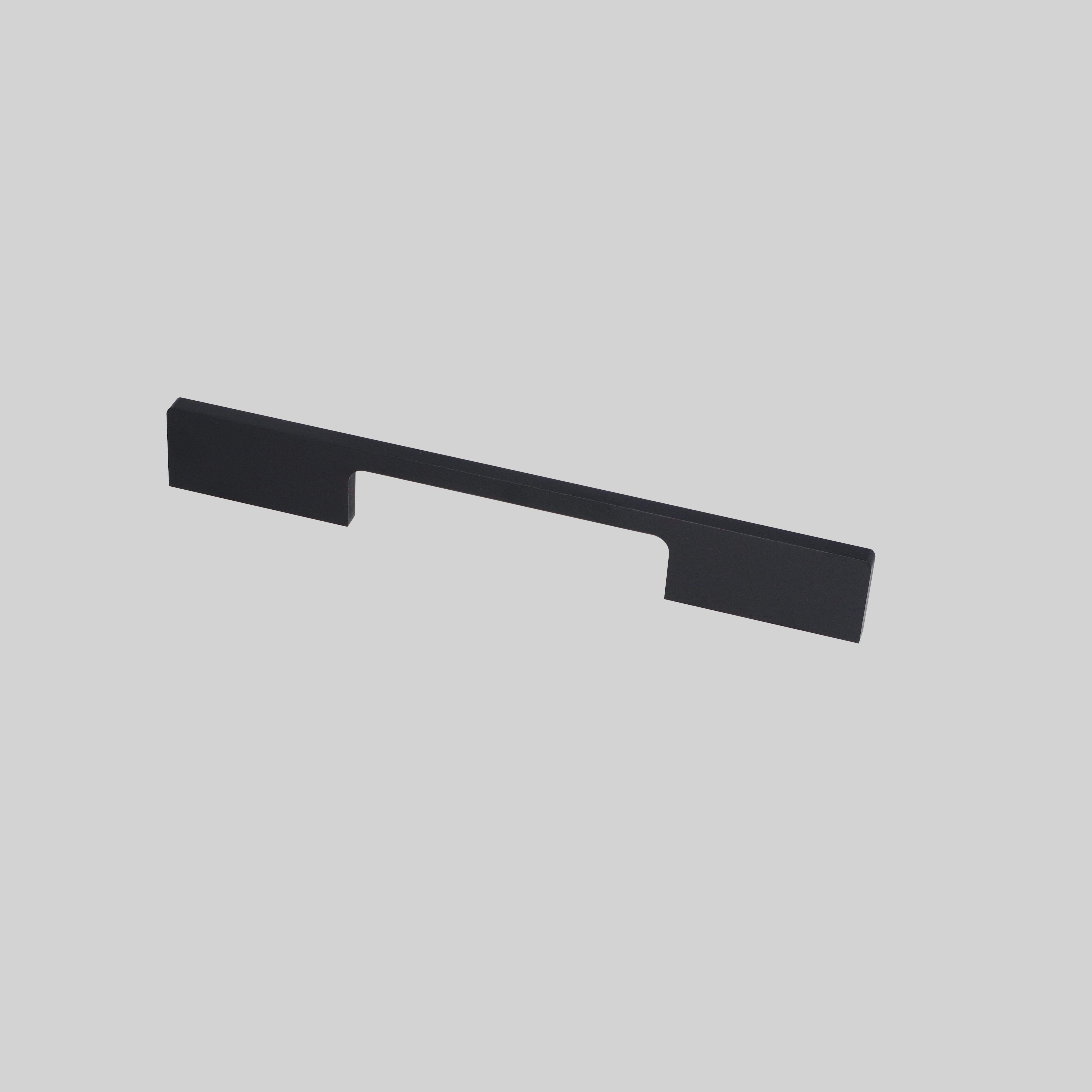 ავეჯის სახელური L=160mm 220*7*30mm MB-შავი HK6395