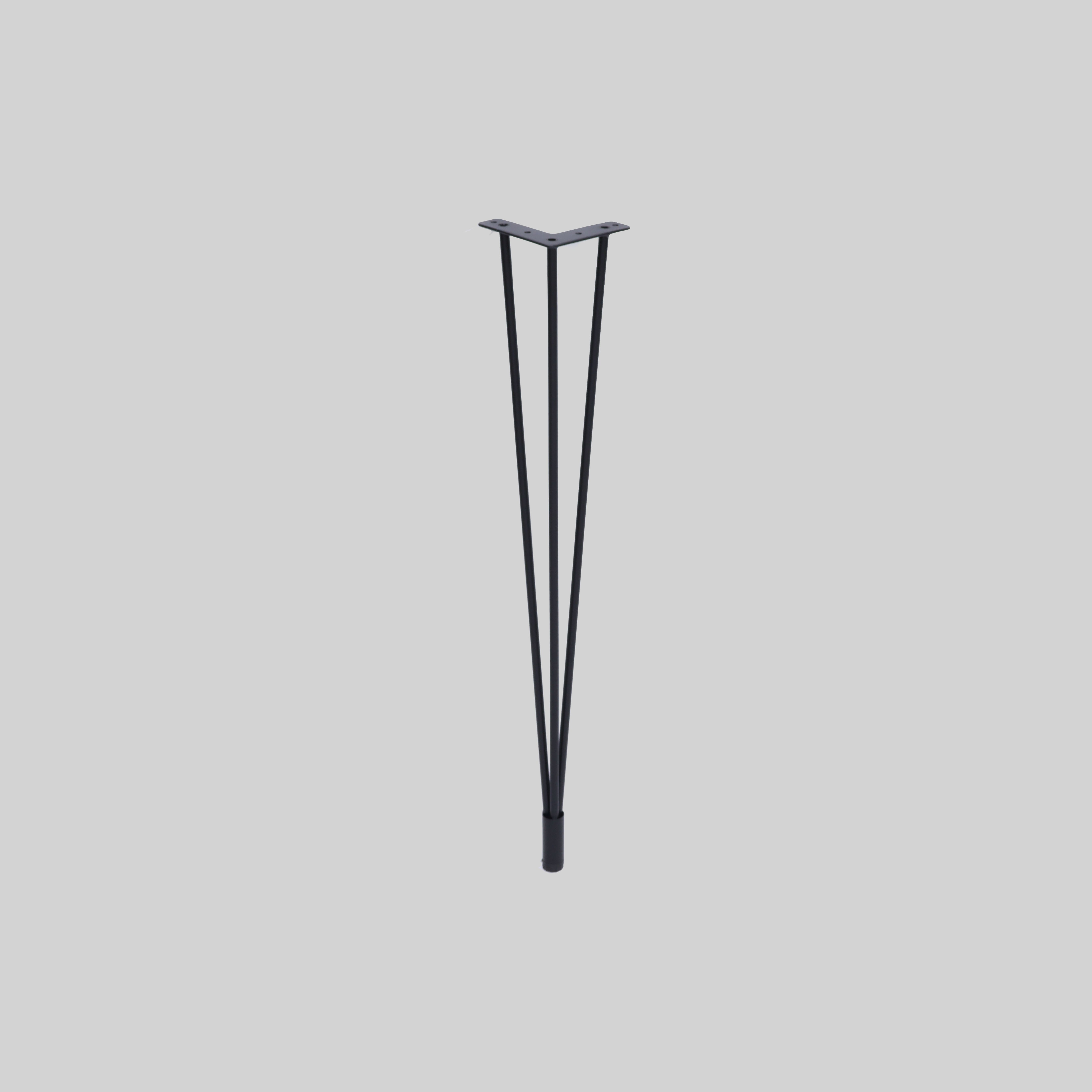 მაგიდის ფეხი 3 მილზე, შავი H=72cm SFL-25 CN