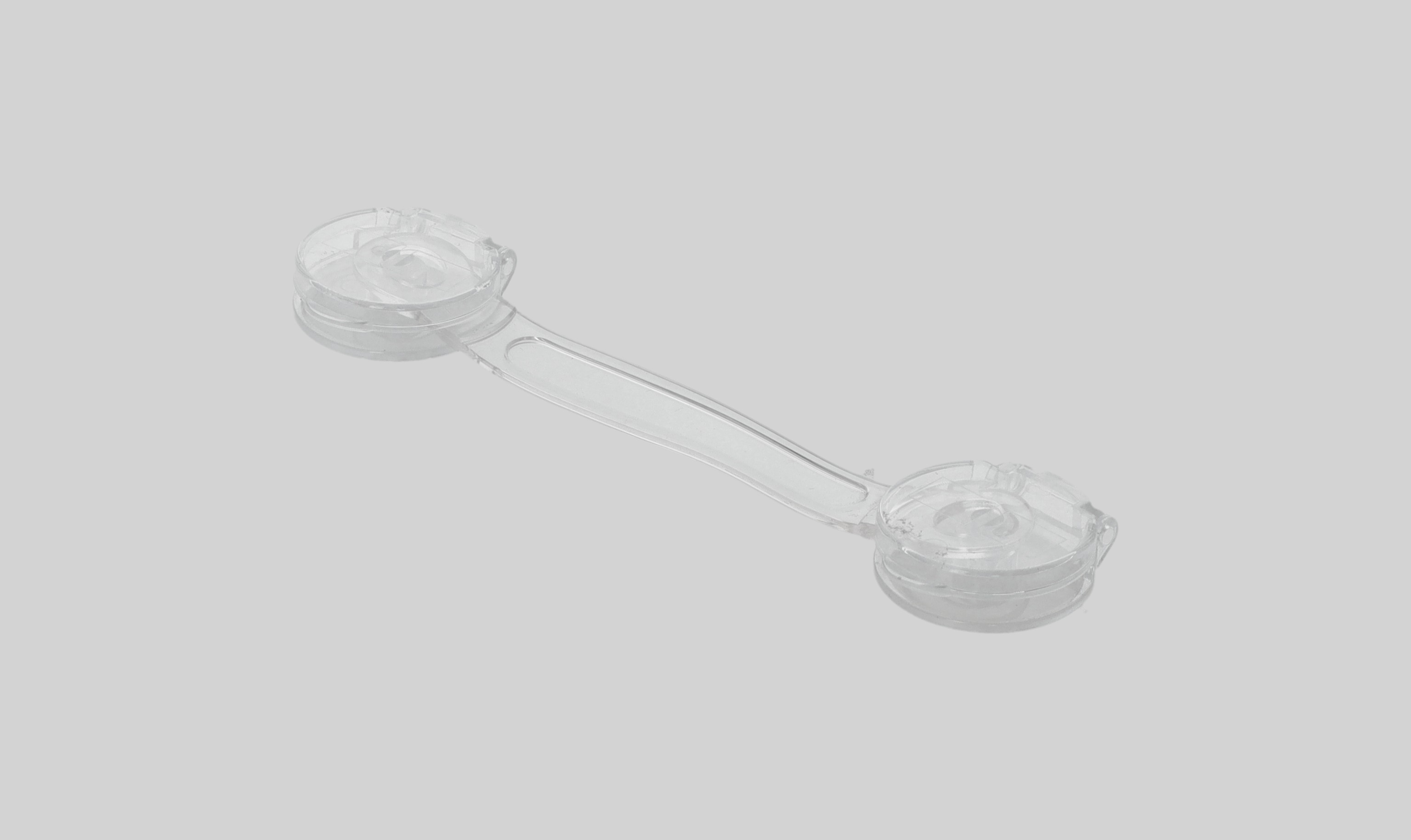 კარის ჩამკეტი საბავშვო, თეთრი, 15.5*3.5cm, ABS, TM-C051