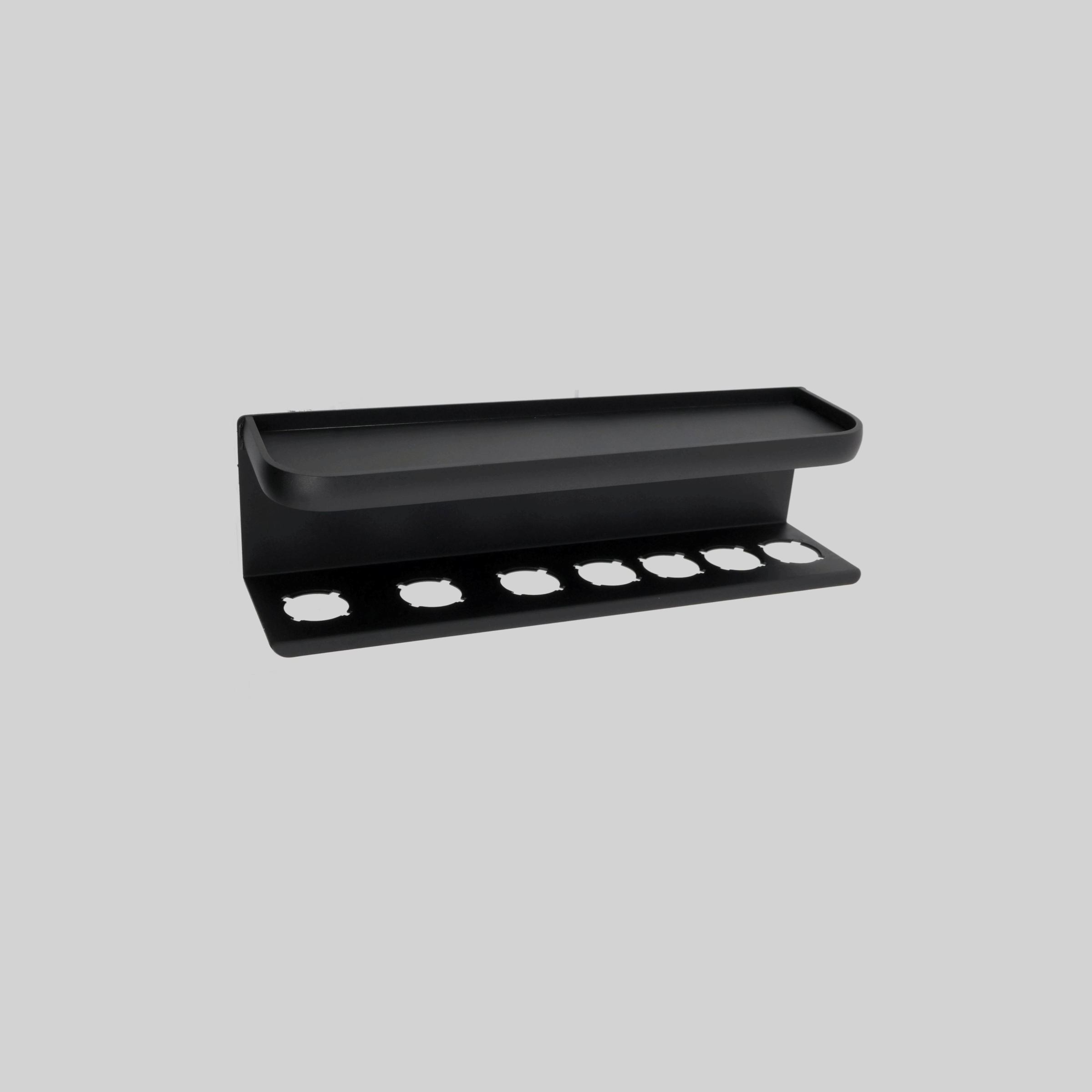 თმის მოვლის საშუალებების თარო შავი 38*9mm TM-C0121