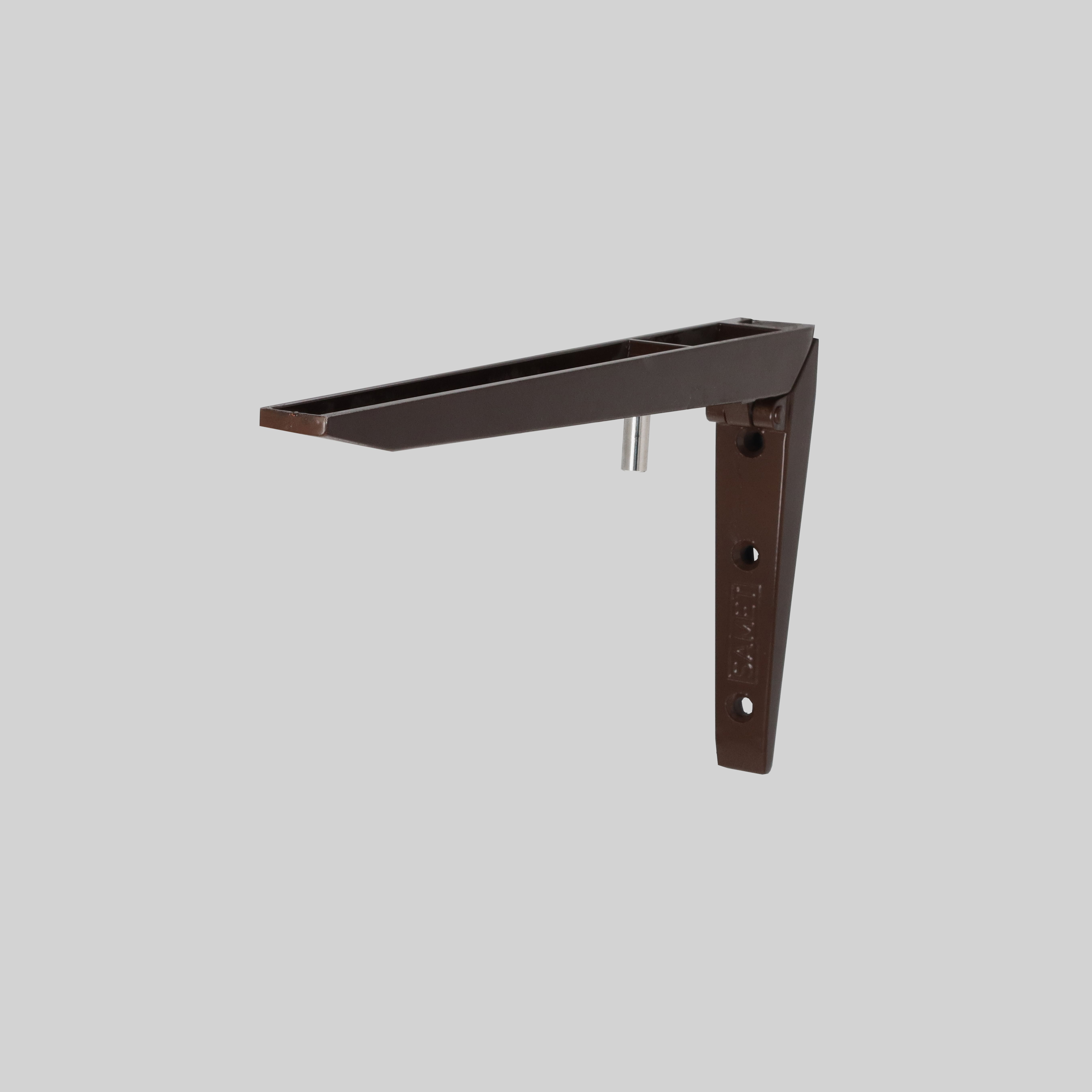 თაროს სამაგრი საკეცი ყავისფერი 450*850mm 40kg 120013 SAMET