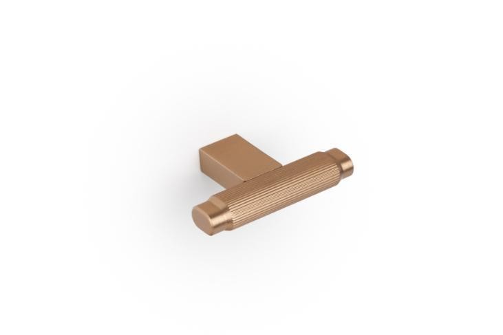 სახელური სოკო BROOKLYN - L55მმ Brushed Brass Cava VIEFE