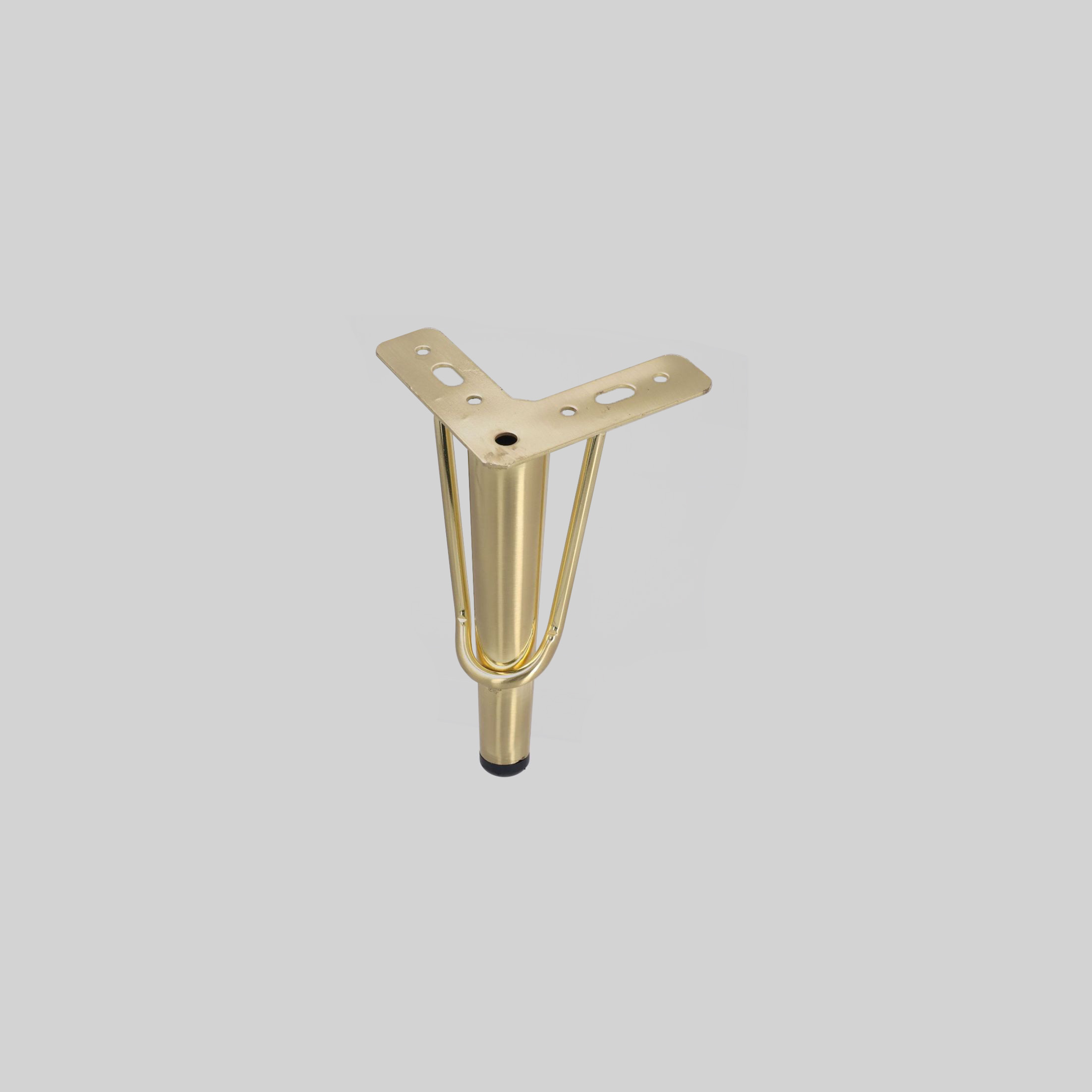 ავეჯის ფეხი ოქროსფერი, H=130mm, TM-SFL-22