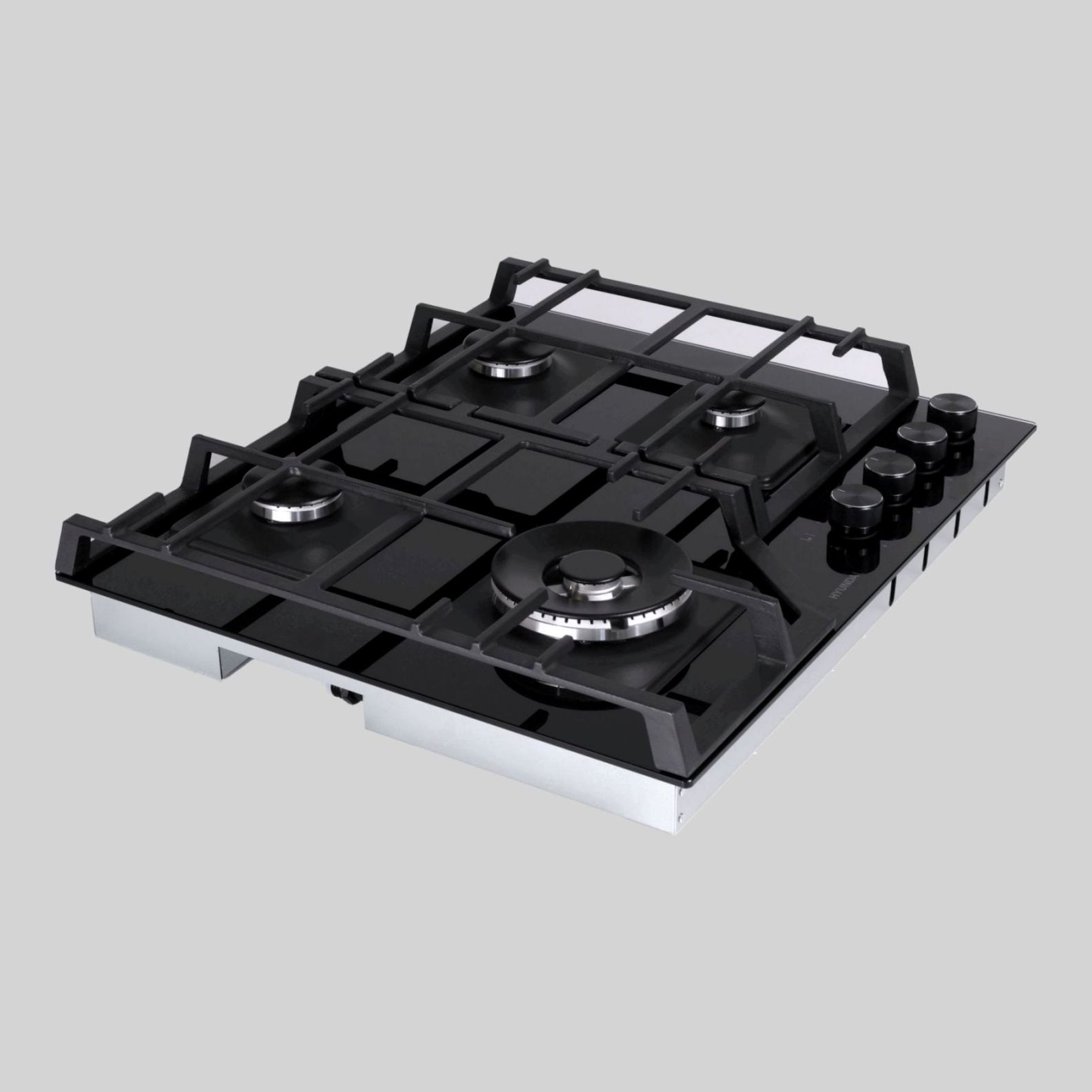 I27898 გაზქურის ზედაპირი-HYUNDAI-GU01460G-TCPSW (Black color)