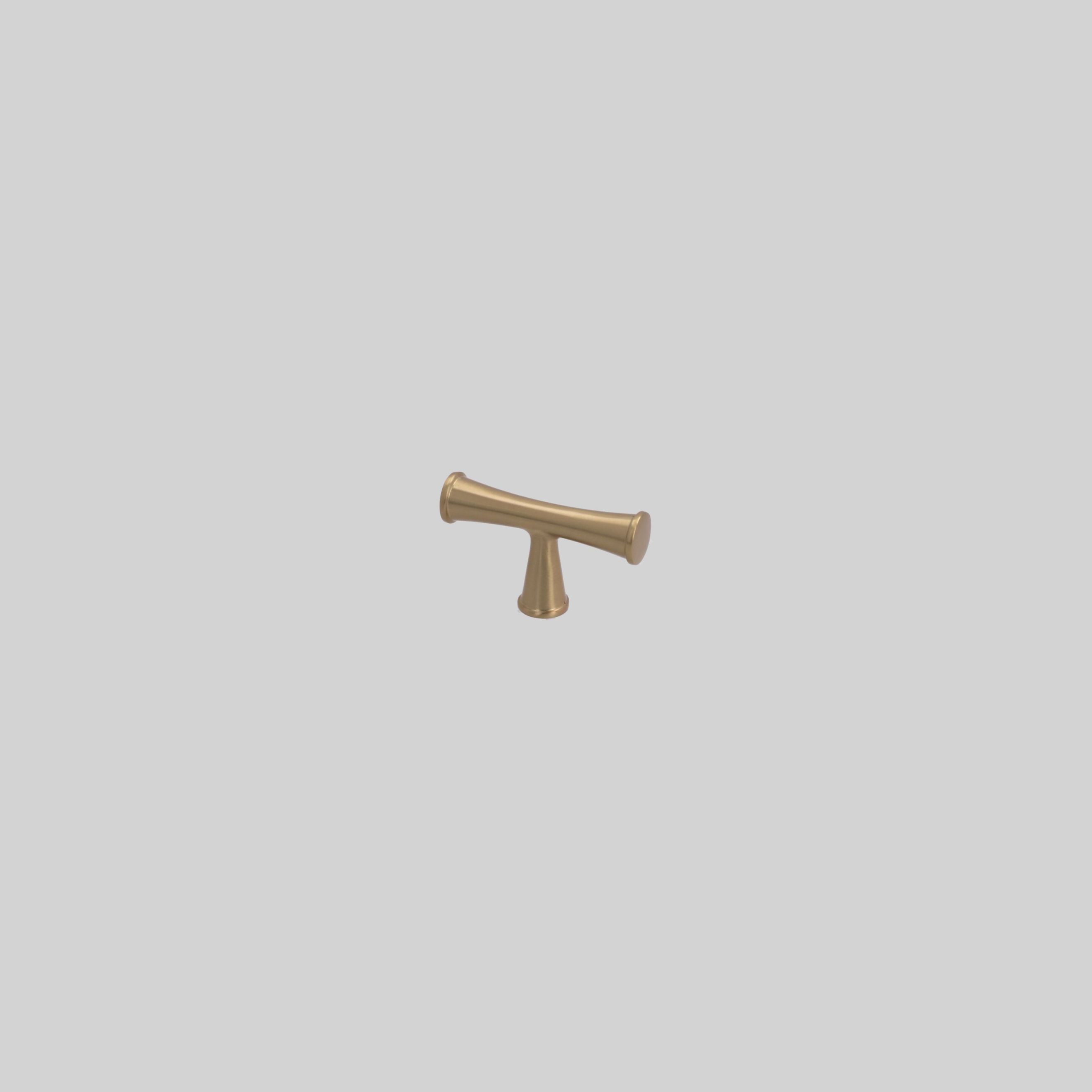 43-0-CMP GOLD ლითონის სახელური სოკოსებრი. შამპანური ოქრო HS/UM-K