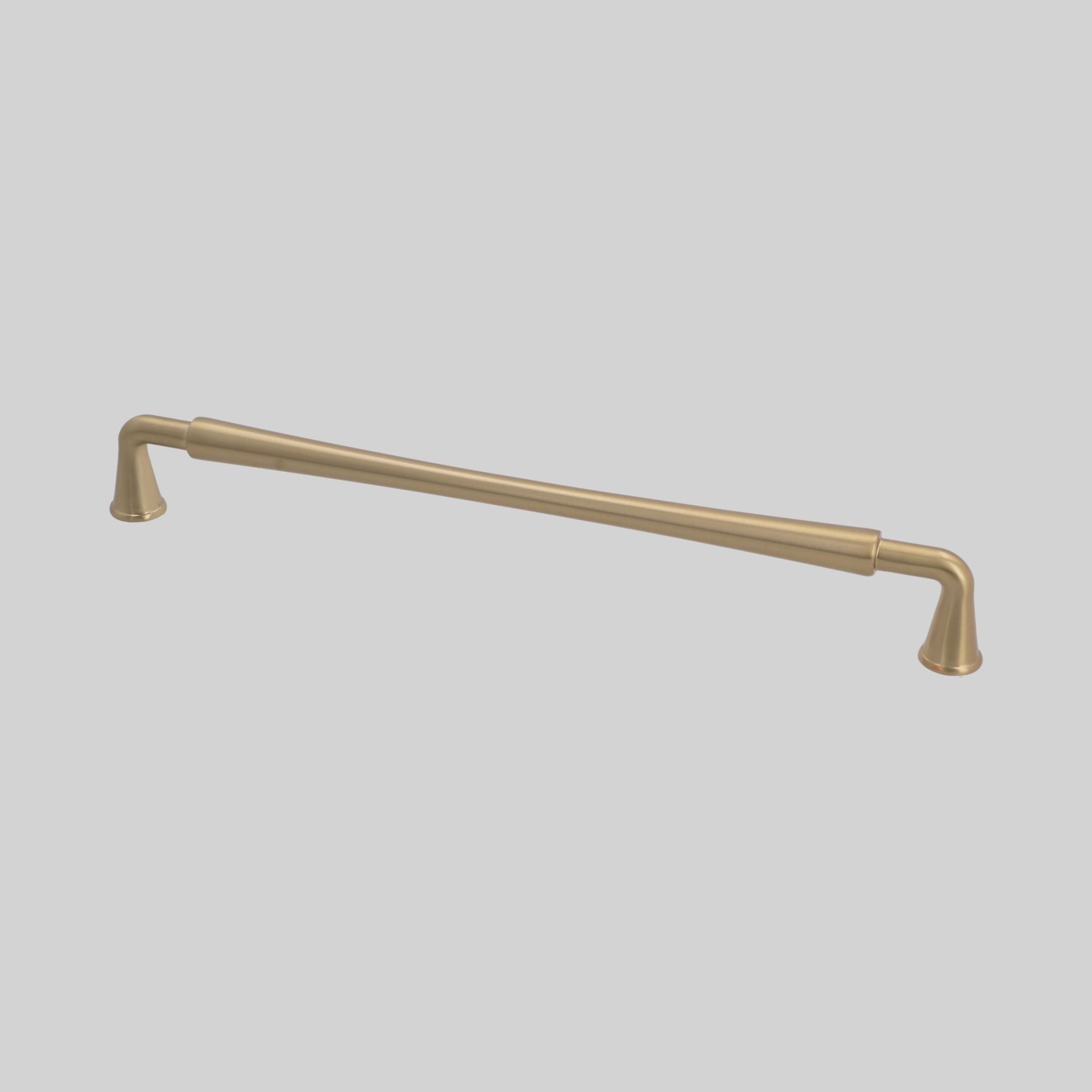 543-224-CMP GOLD ლითონის სახელური 224მმ. შამპანური ოქრო HS/UM-K