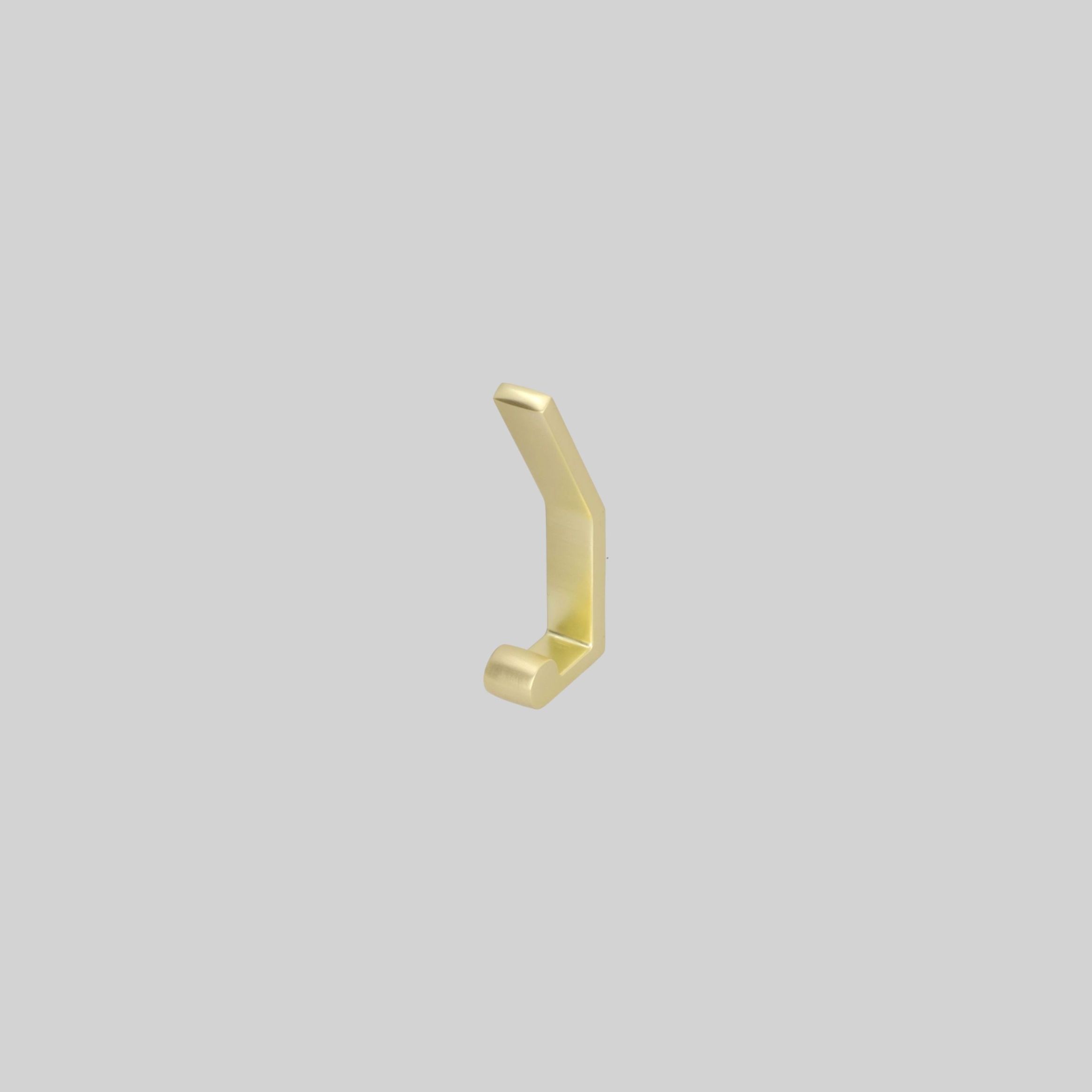 გარდერობის საკიდარი 1 კაუჭით,Satin Brass,თუთია,LK8788 ZF