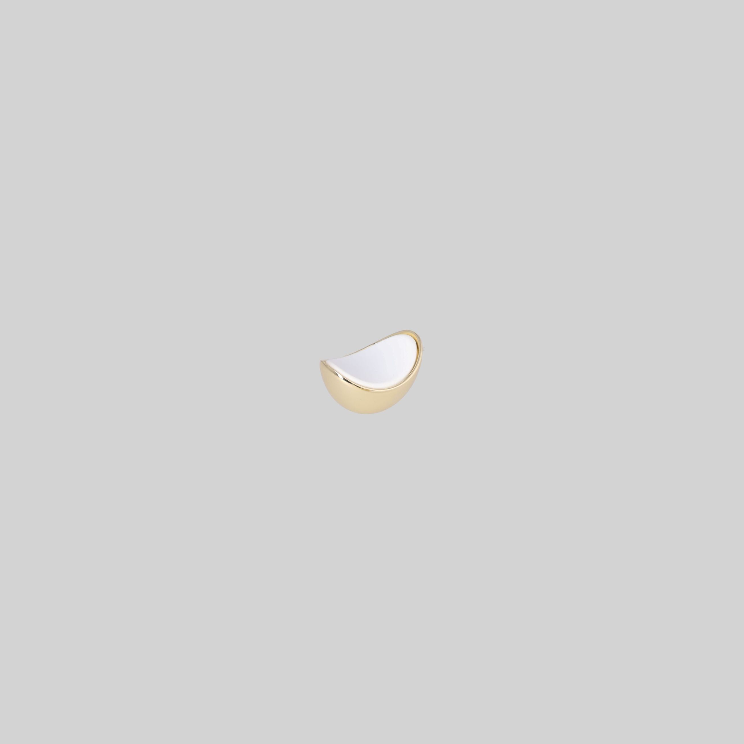 ავეჯის სახელური სოკოსებრი,K Gold+White,თუთია,LK5740 ZF