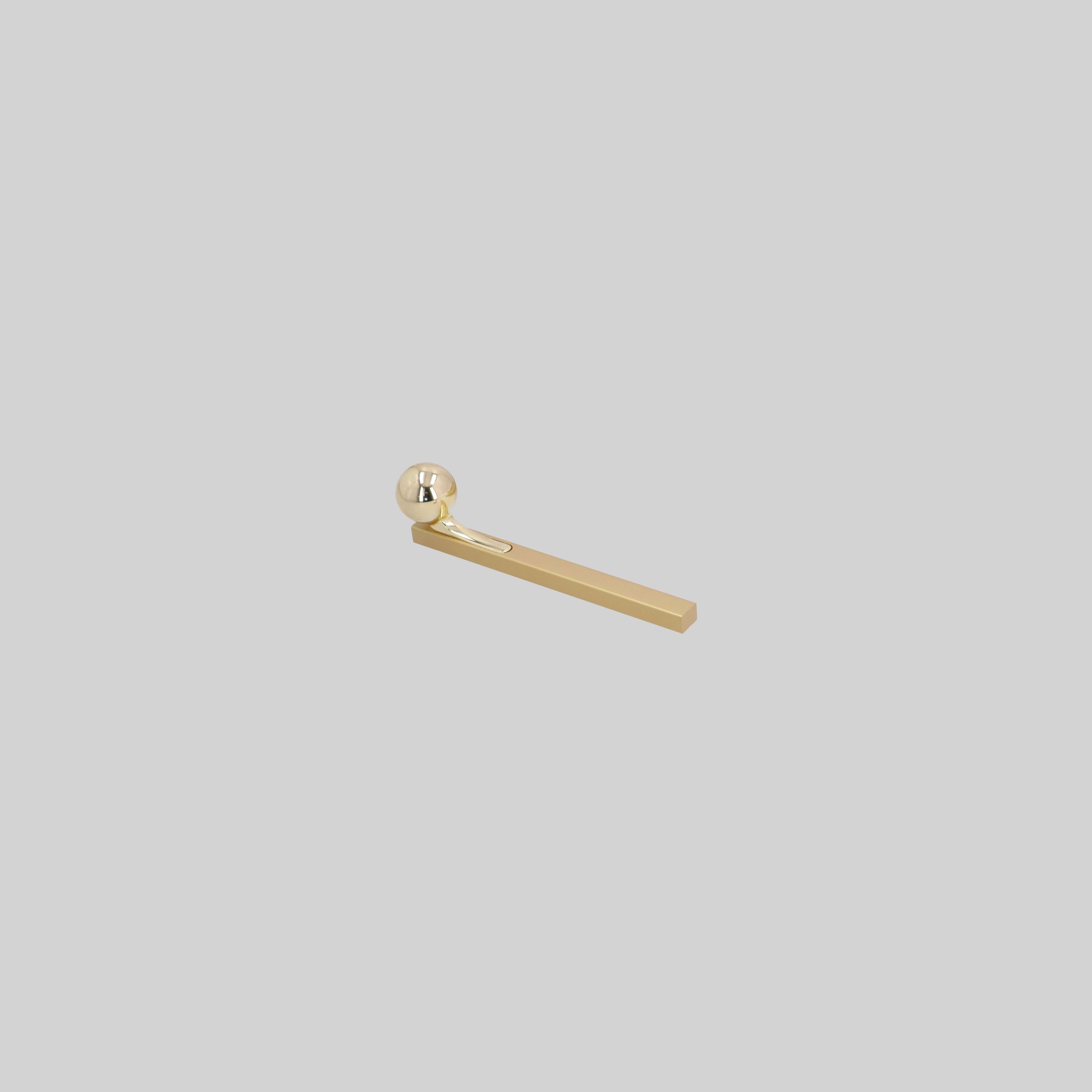 ავეჯის სახელური 192მმ,Sand Gold/Gold Polish,ალუმინი,LK3453 ZF
