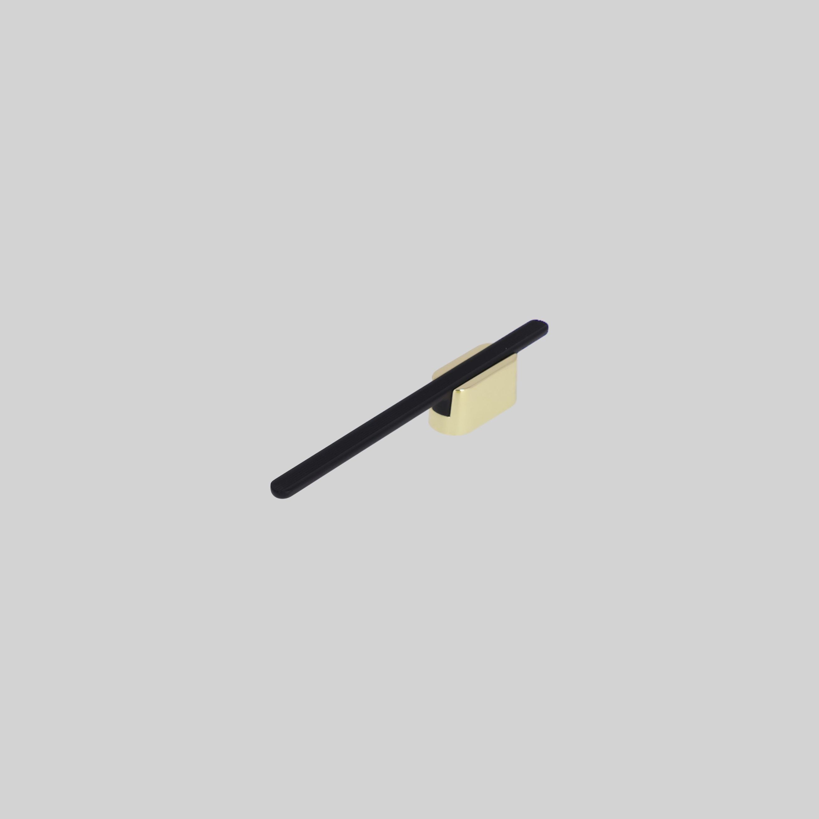 ავეჯის სახელური,გრძელი,Gold+Matt Black,თუთია,LK5953 ZF