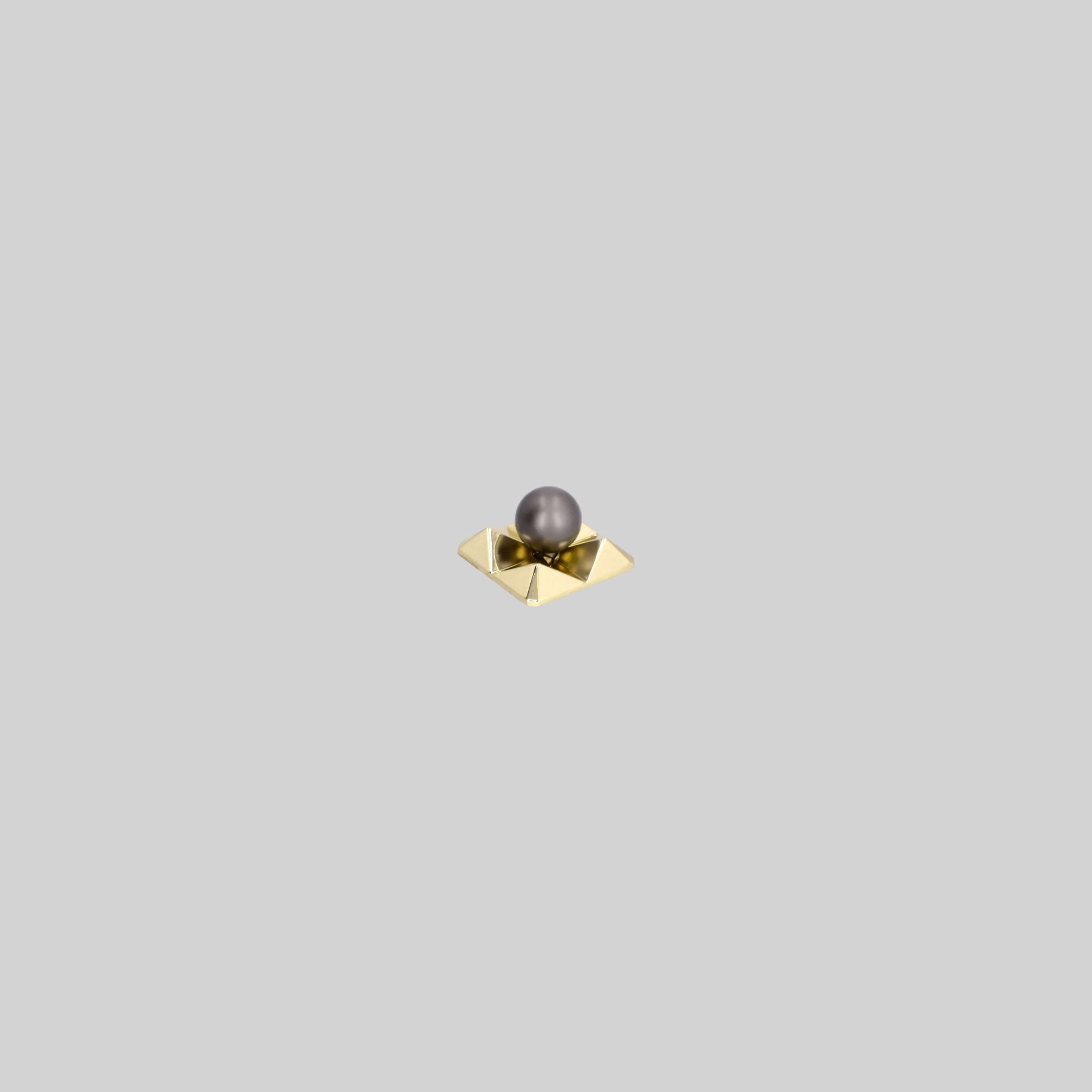 ავეჯის სახელური 32მმ,Gold+Grey,თუთია,LK5981 ZF