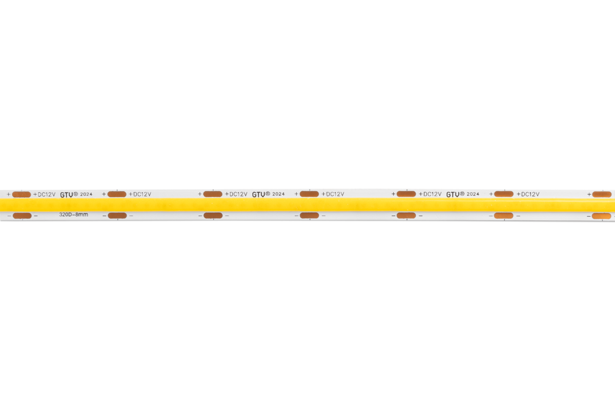 LD-COB12V-20-ZBPQN-50 LED განათების ფირი COB-არაწერტ.480 დიოდი,ცივი,12V,10W/1m,8mm,არაჰერმეტული,GTV