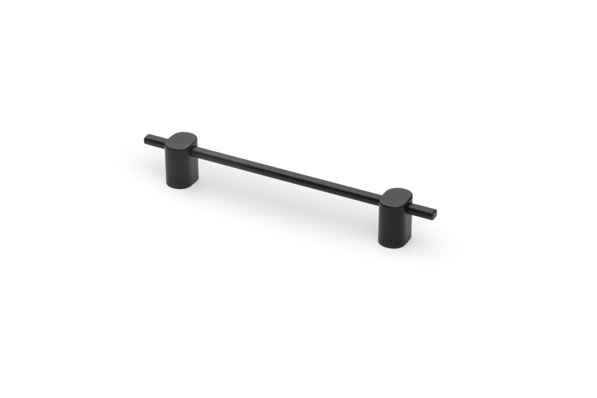 UA-STRAW-128-20M სახელური,C=128მმ,L=172მმ, შავი მქრქალი, GTV