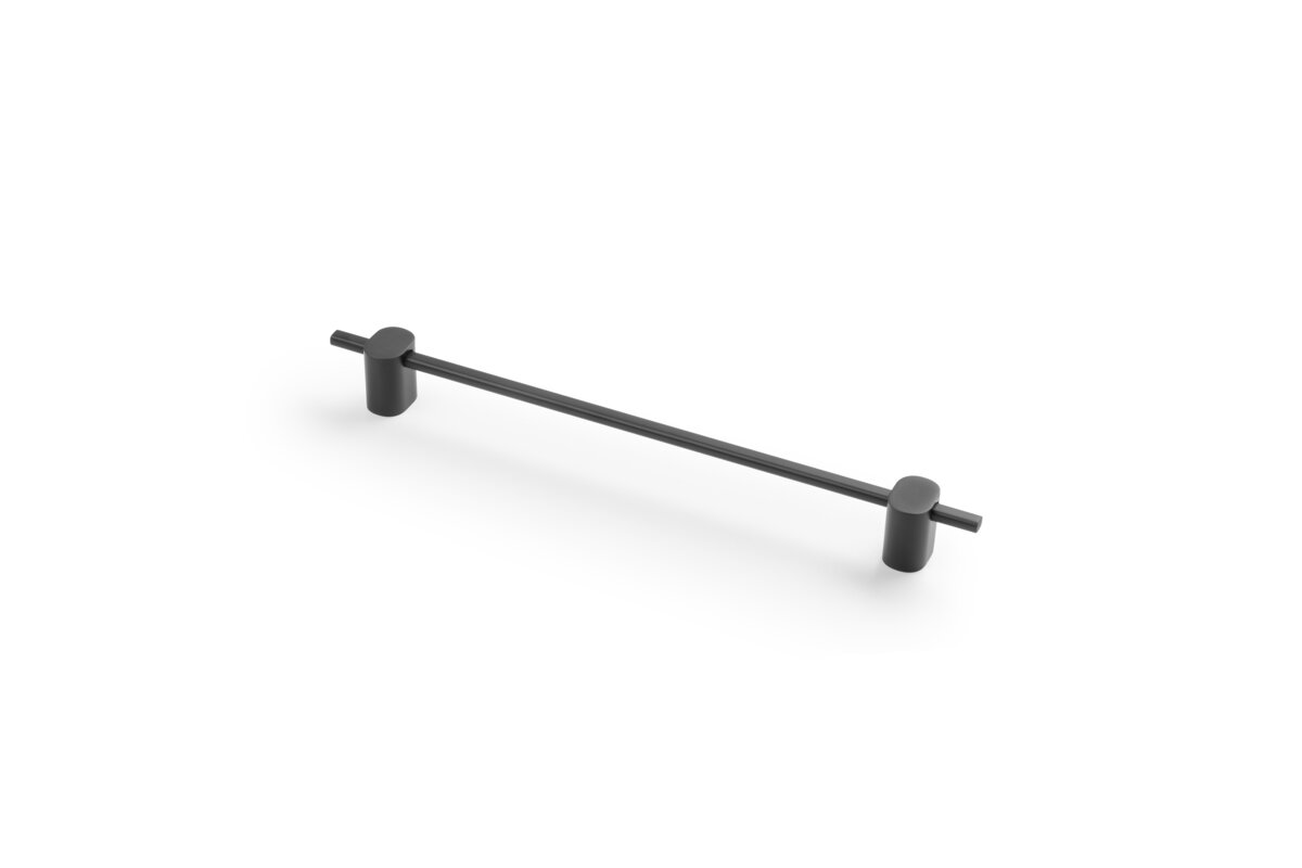 UA-STRAW-192-20M სახელური,C=192მმ,L=236მმ, შავი მქრქალი, GTV