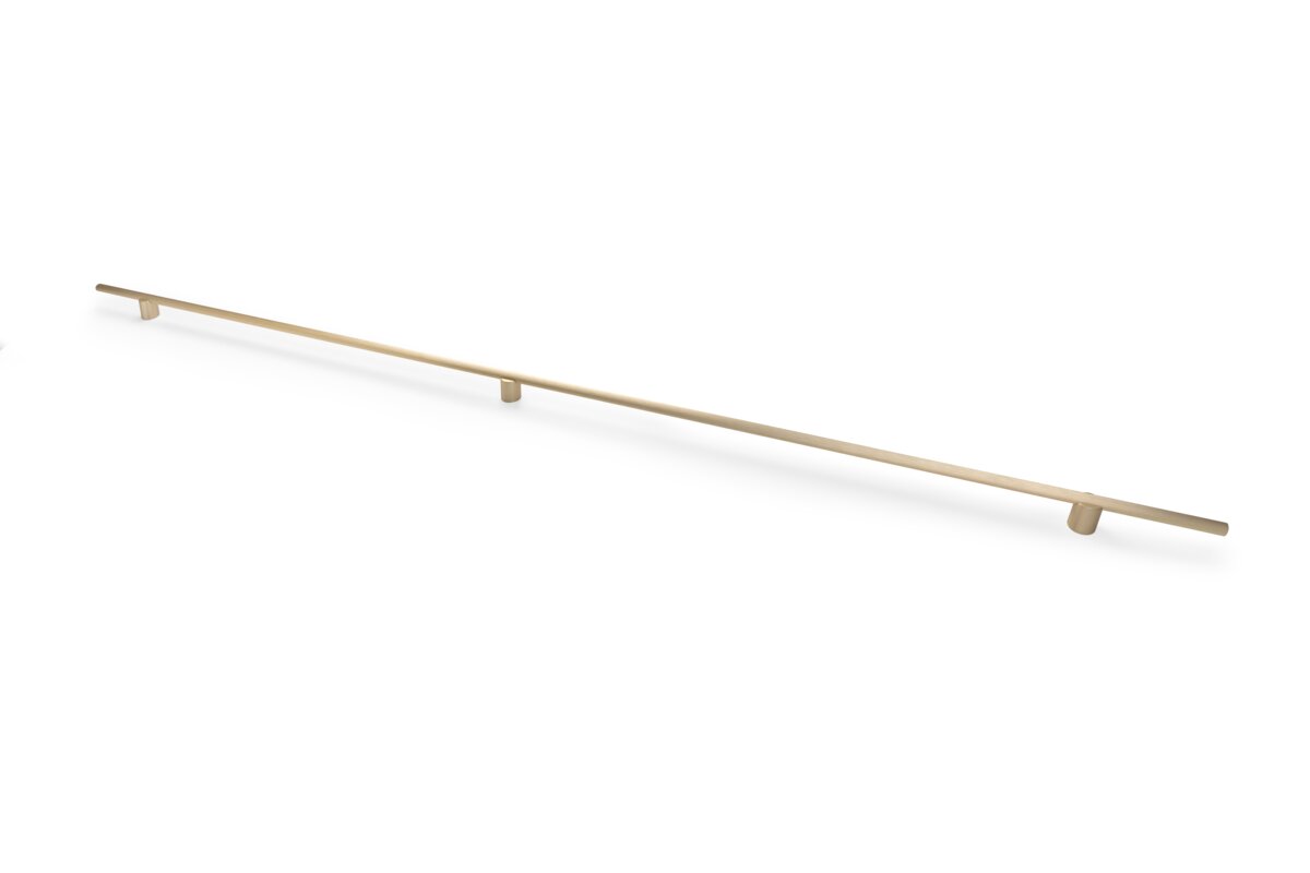 UA-LINEA-1200-22 სახელური, C=2*512მმ,L=1200მმ, ღია დაკაწრული ოქრო, GTV