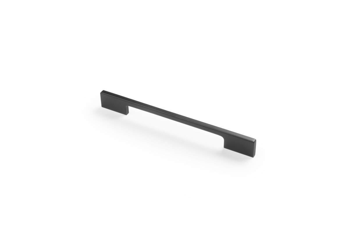 UA-EXTEND-192-20M სახელური C=192მმ L-=222მმ, შავი მქრქალი, GTV