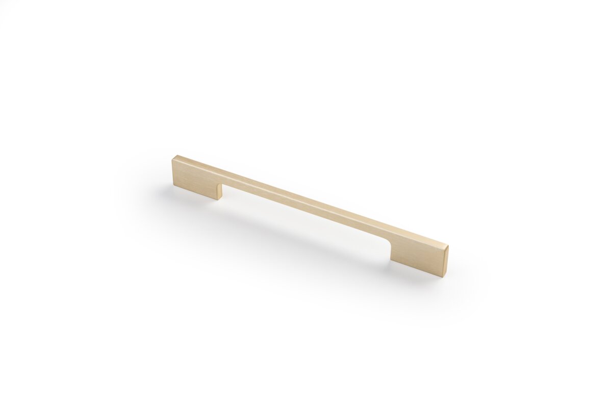 UA-EXTEND-192-22 სახელური C=192მმ L=222მმ, ღია დაკაწრული ოქრო, GTV