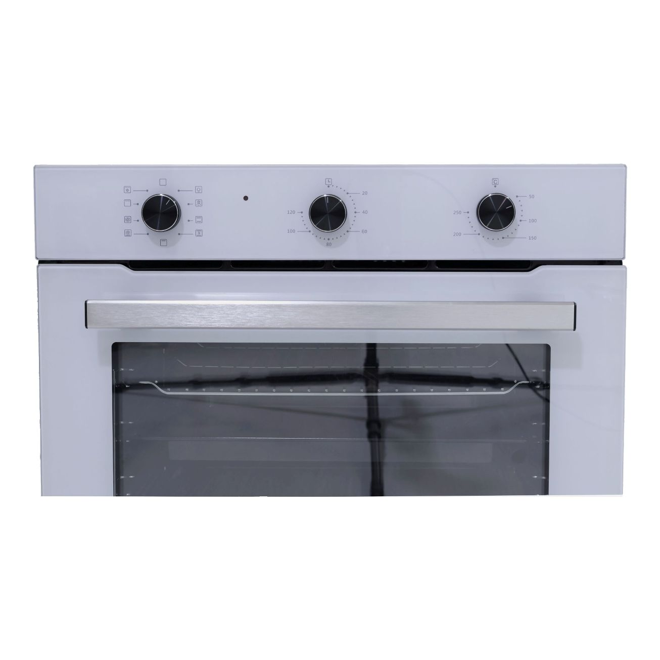 I28178 ელექტრო ღუმელი - HYUNDAI - E750109L-G1G1KW (თეთრი, 9 ფუნქციით) — ფოტო 4