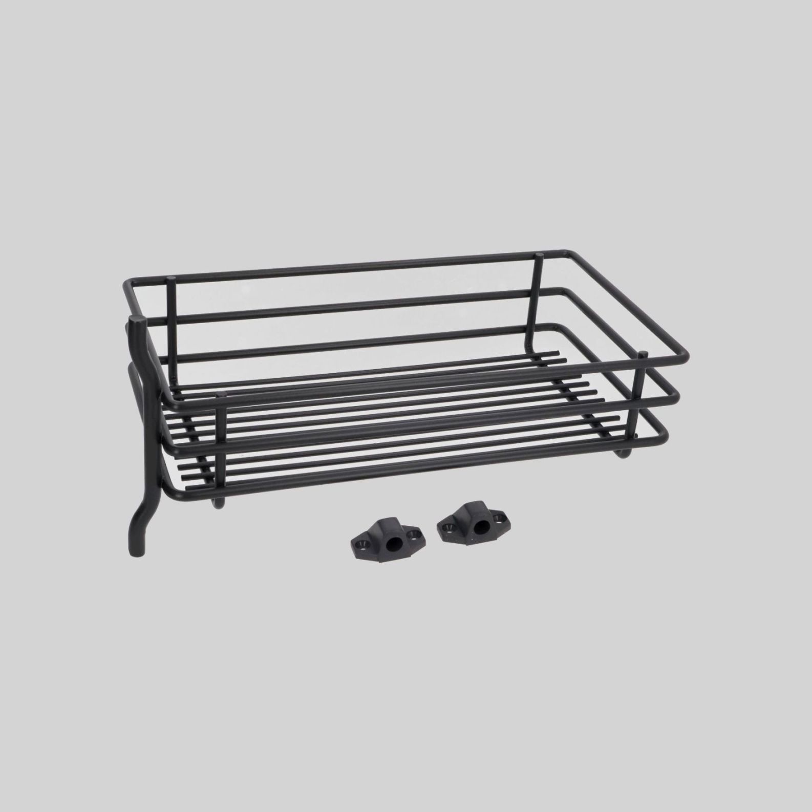 აბაზანის თარო მბრუნავი შავი 280x150x145mm S-8501-A STARAX
