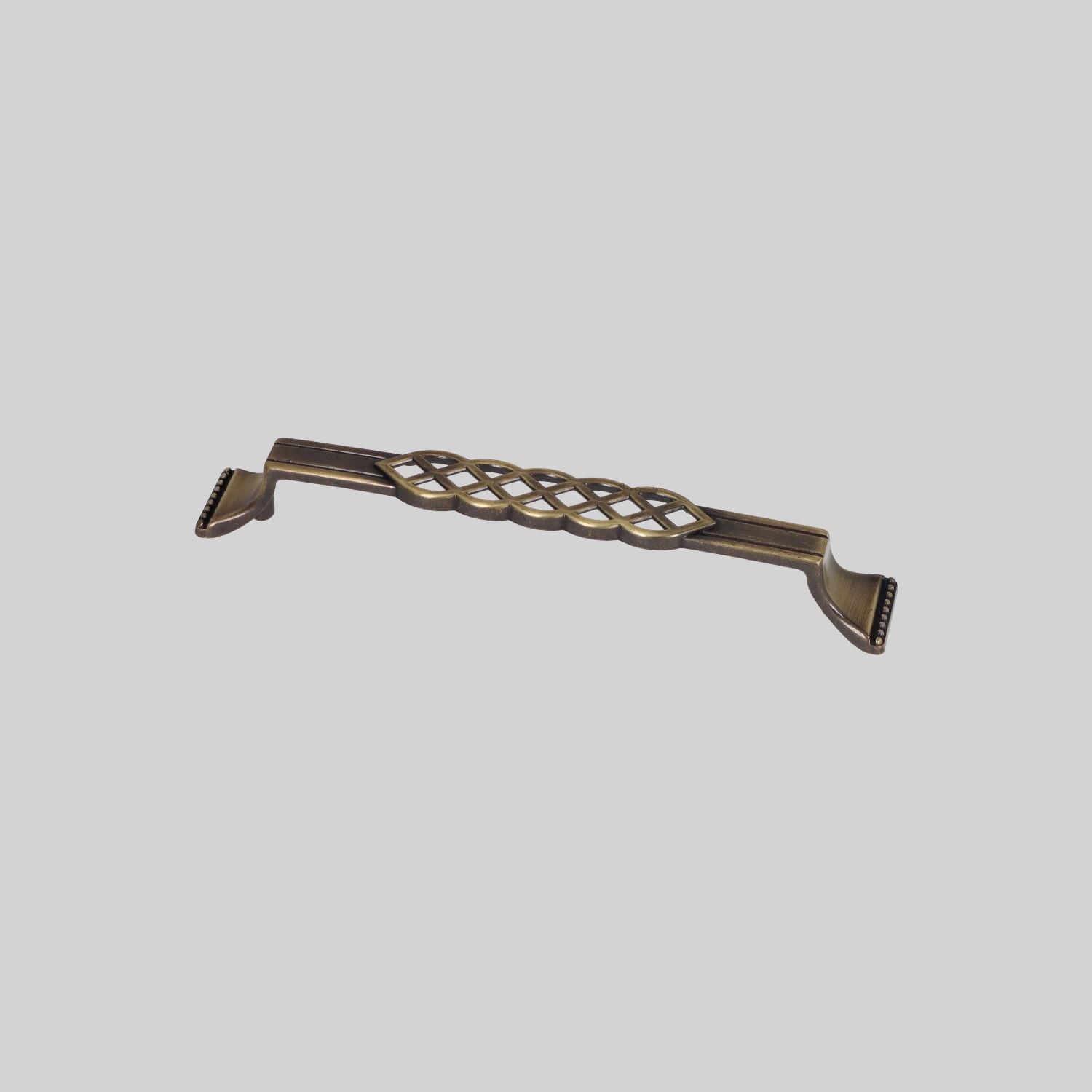 ლითონის სახელური 128MM LUX ANTIK