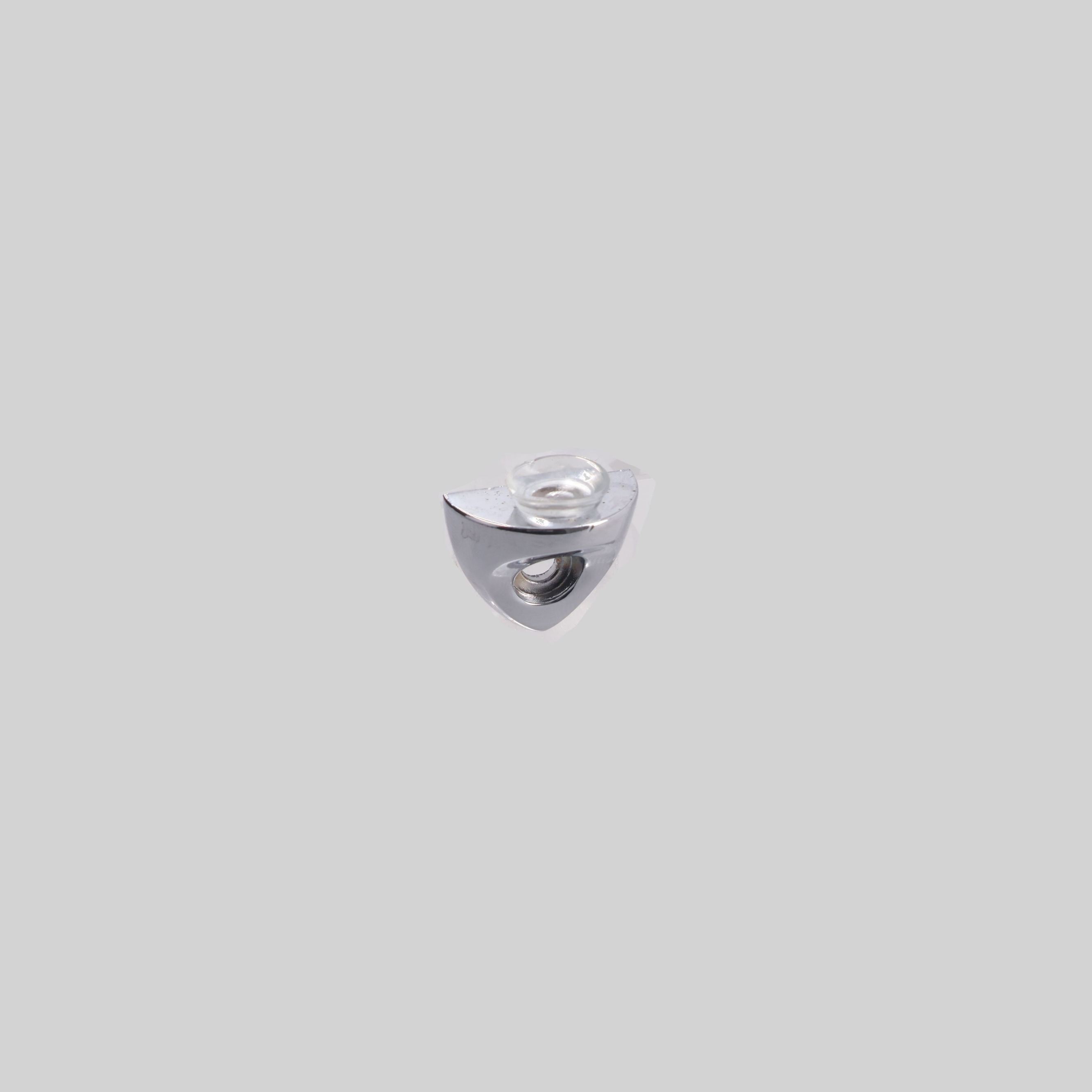 შუშის თაროს სამაგრი (Chrome) B