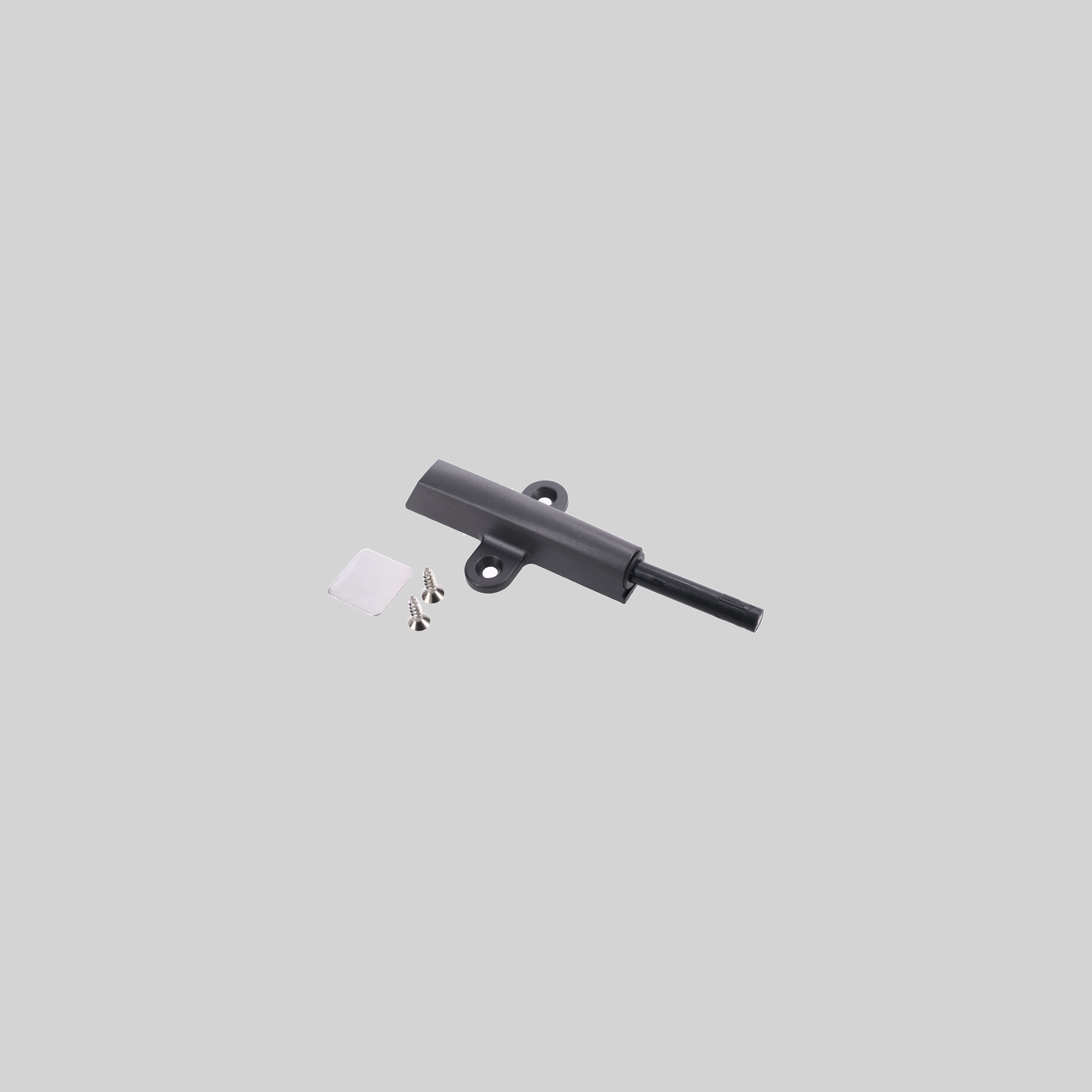 კარის გამომგდები მაგნიტით, შავი, Push Open (008/009H) SINUS