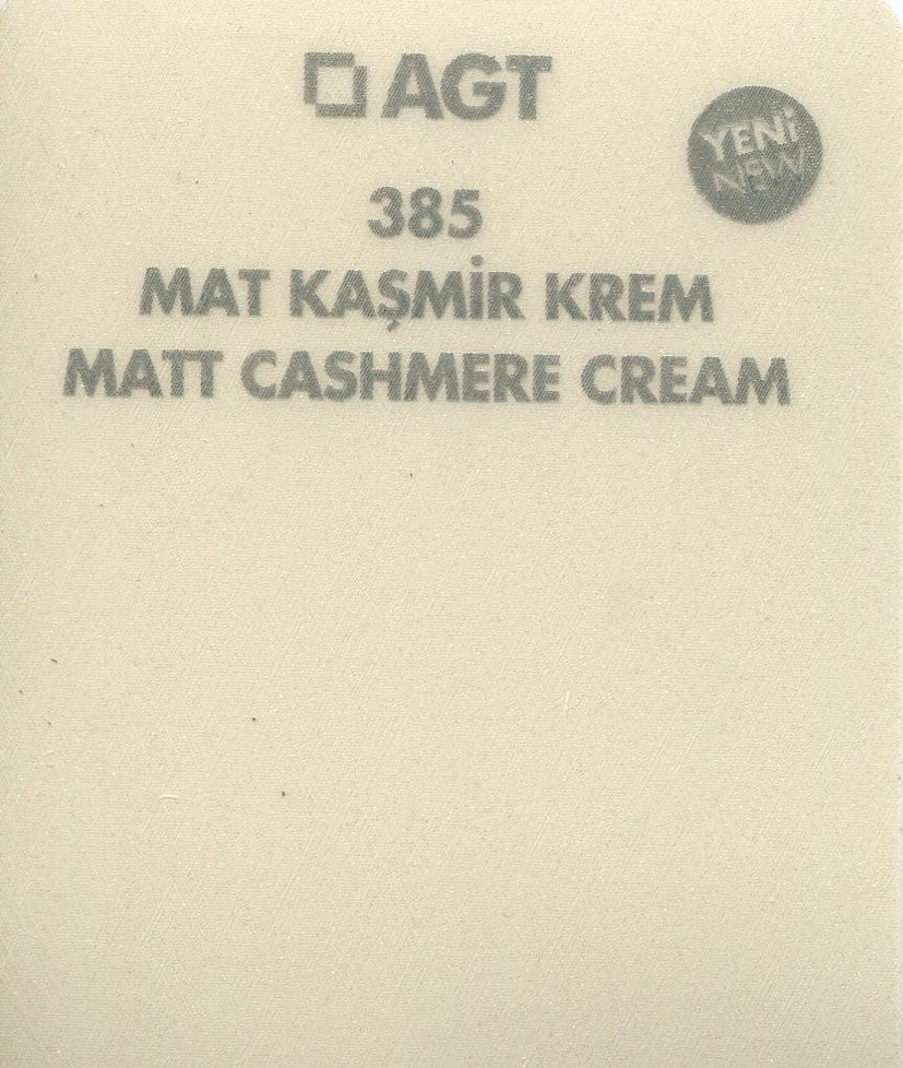 MDF PANEL (MAT KASMIR KREM 385) 1220*2800*18mm