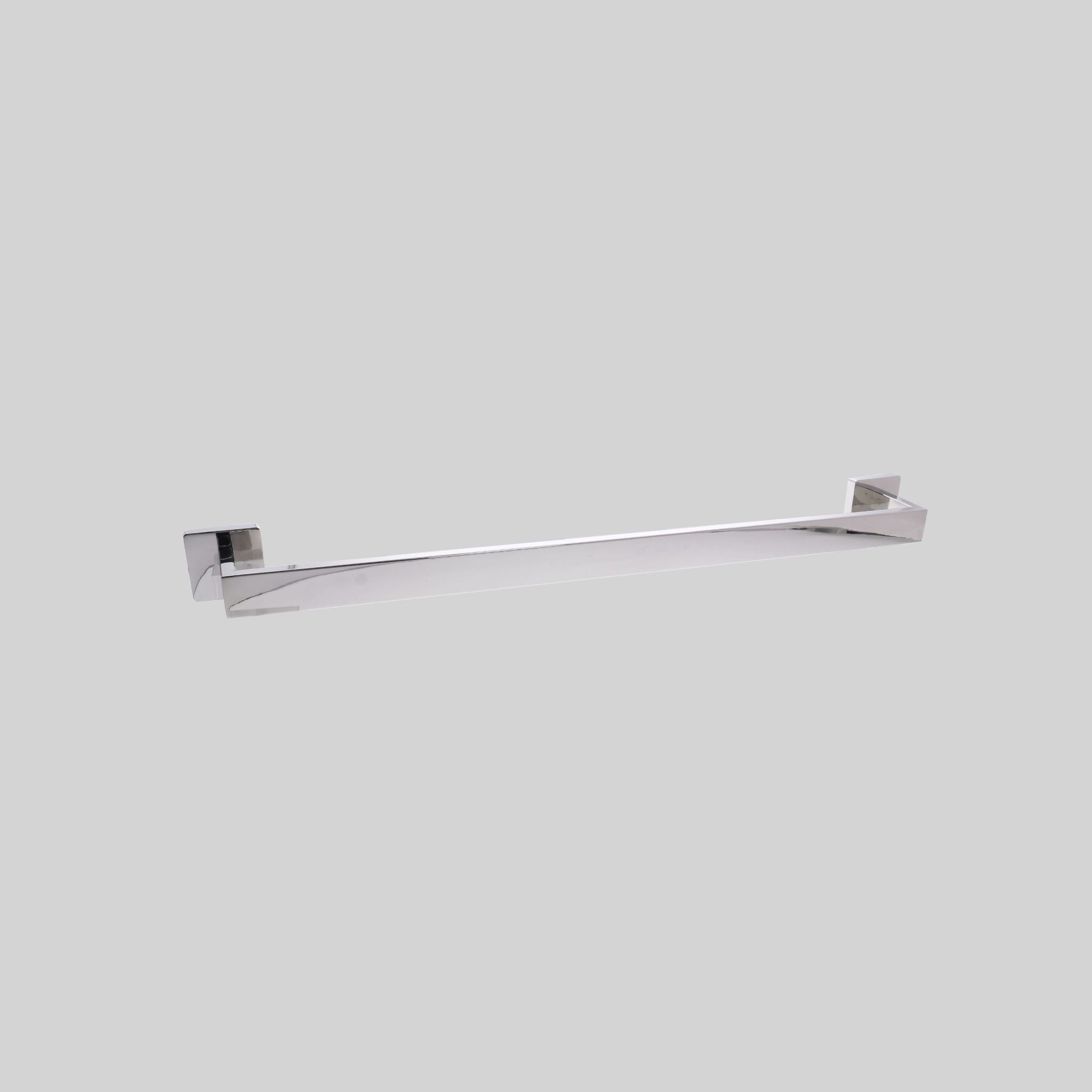 ABSAK-3321-304-CR აბაზანის საკიდი პირსახოცისთვის განიერი PSS-ქრომი 50*50*11*1.8(MM) ROD-12*597(MM)